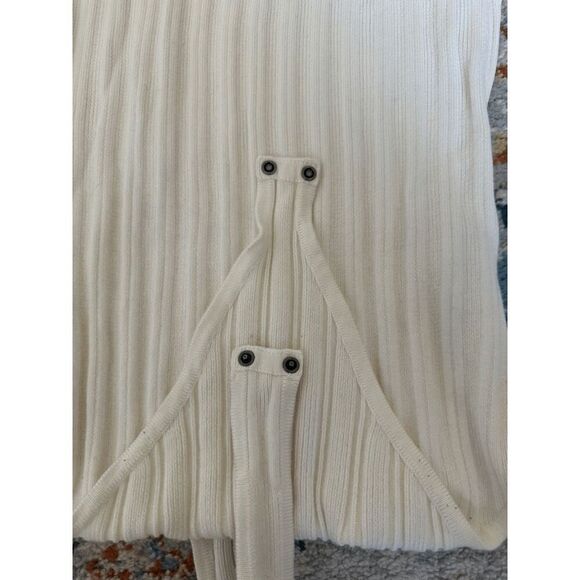 Abercrombie Mock-Neck Ribbed Sweater Bodysuit - Picture 2 of 5